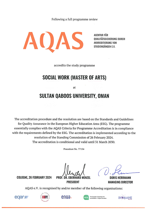 CertificateSocialWorkMaster
